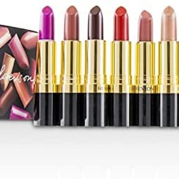 NEW Revlon Super Lustrous Lipsticks 9 piece Cube Travel Collection - Picture 3 of 4